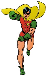 Dick nei panni di Robin