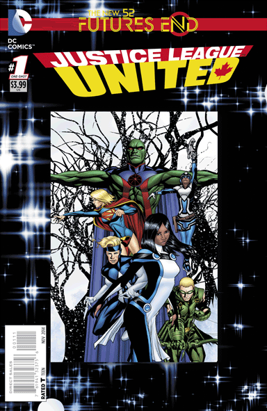 JUSTICE LEAGUE UNITED: FUTURES END #1 Copertina di Mike McKone