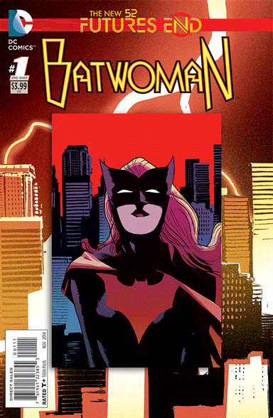 BATWOMAN: FUTURES END #1 Copertina di Rafael Albuquerque