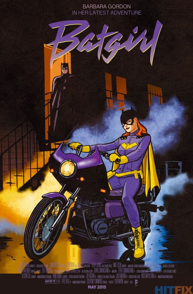 BATGIRL #40 inspired by PURPLE RAIN, with cover art by Cliff Chiang 